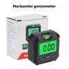 Digital Spirit level Horizon Vertical Measure Protractor Inclinometer Horizontal Scale Ruler 90degree Angle Finder Portable Bubble Electric Level
