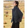 Mohan Yimei Alpaca Wool Blend Double-sided Lapel Coat