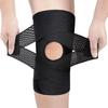 Compression Knee Support Brace Air Mesh Fabric Side Stabilizers for Meniscus Tear Arthritis Knee Pain Relief