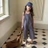 Children's Clothing, Girls' Summer Clothes, Camisole Jumpsuit, Summer Jumpsuit, Wide Leg Cropped Pants