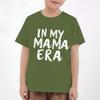 Children's Short Sleeve Tops Casual Print T Shirt Round Neck Pullover Blouse