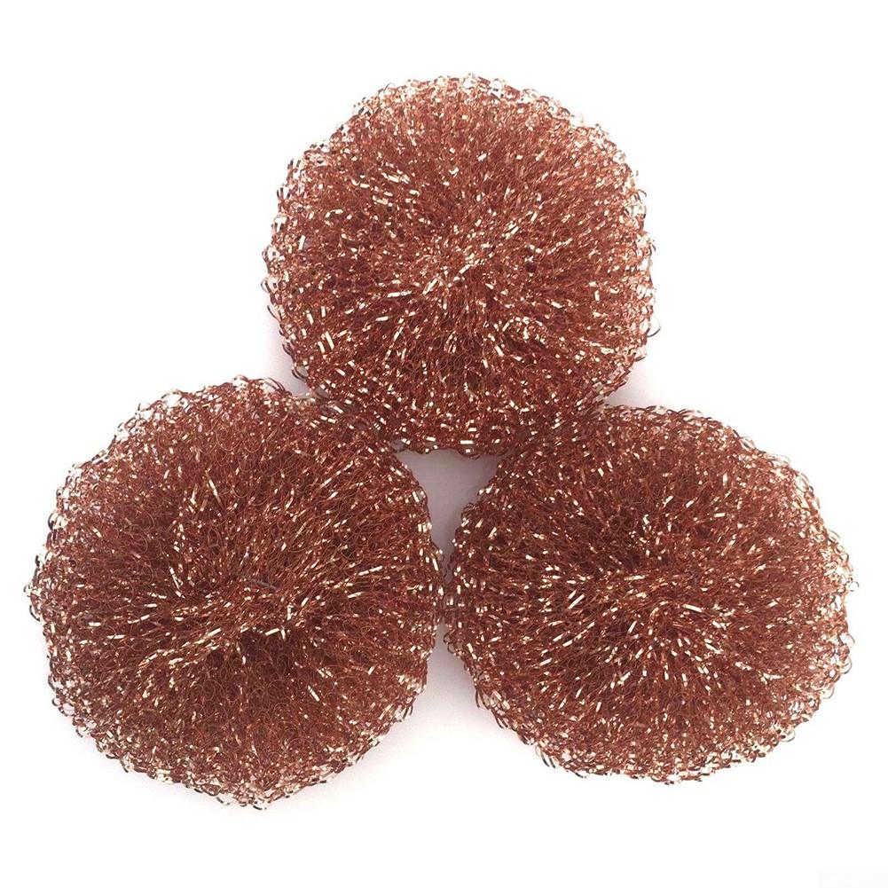 Cleaning Ball Cooper Coated Scourers Tool Nyttig 3 STK