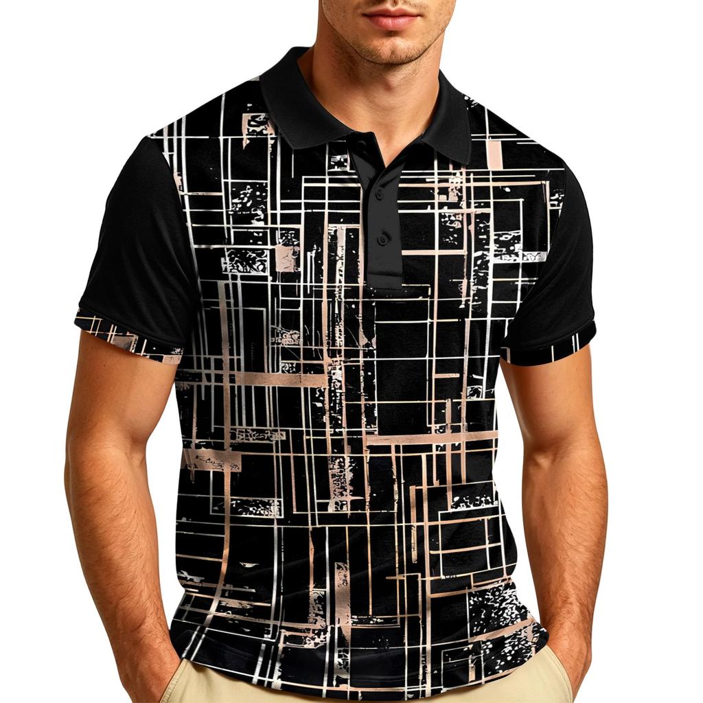 Men's Casual Short Sleeve Shirt
