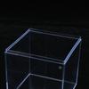 Clear Acrylic Display Box Countertop Case Organizer Stand Dustproof Showcase for Figures/Toys/Collectibles/Car Model, With Cover