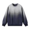 Men's Gradient Round Neck Hoodie - Korean Style, Trendy Teen, Casual Versatile Base Layer for Autumn 2026