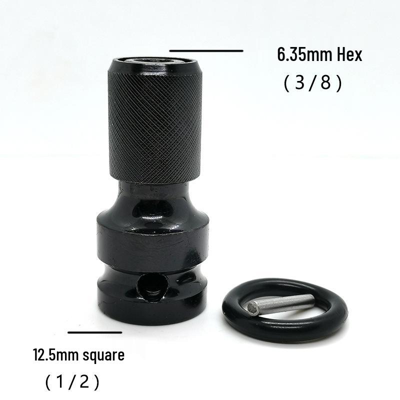 Electric Wrench To Drill Chuck Adapter: Pneumatic Screwdriver & Air Gun Conversion Tool