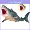 Figurine de Mégalodon de Haute Qualité Requin Ancien Animal Sauvage Jouet en PVC au Design Intemporel