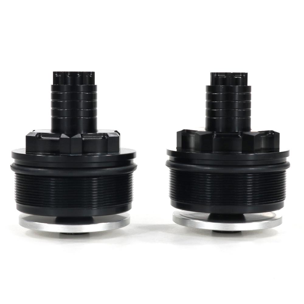 49mm Shock Absorber Screw Cover Cap Preload Adjusters Fork Bolts For Harley Davidson V-Rod Night Rod Dyna Softail SUZUKI DRZ400S