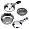 2PCS Frame Adjustable Mini Furnace Stainless Steel Burner for Outdoor Backpacking Picnic Hiking
