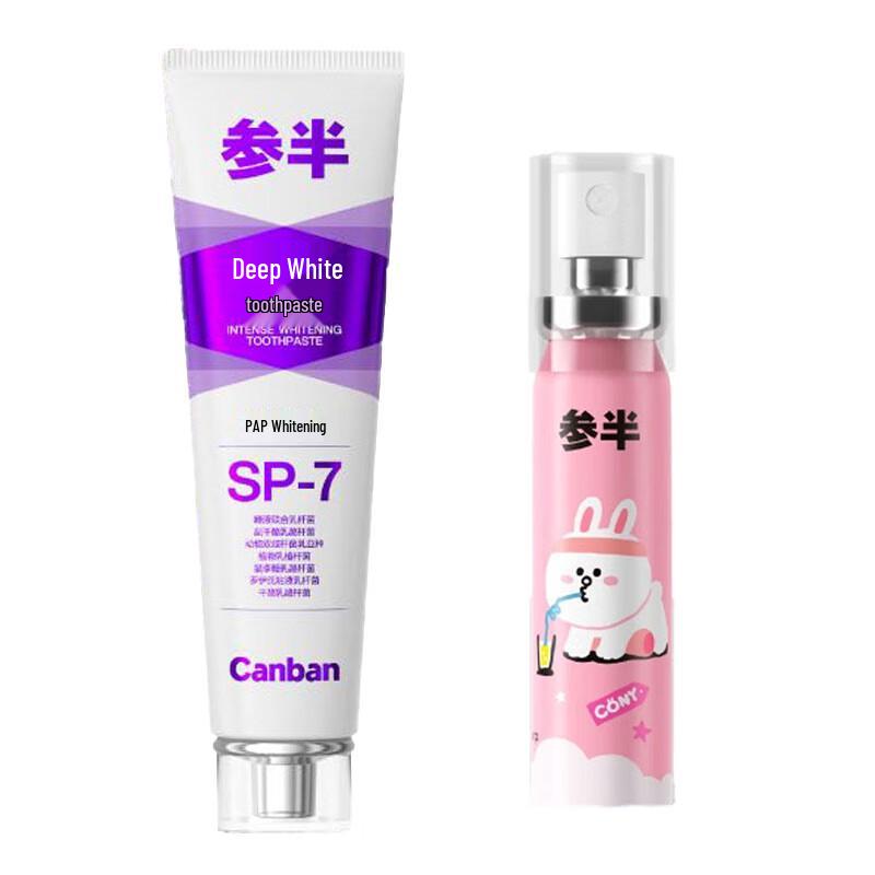 CanBan LINE FRIENDS Whitening Toothpaste & Breath Spray Duo