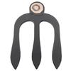 KADAX Forged Steel Three-toothed Hoe 15x12cm With Handle