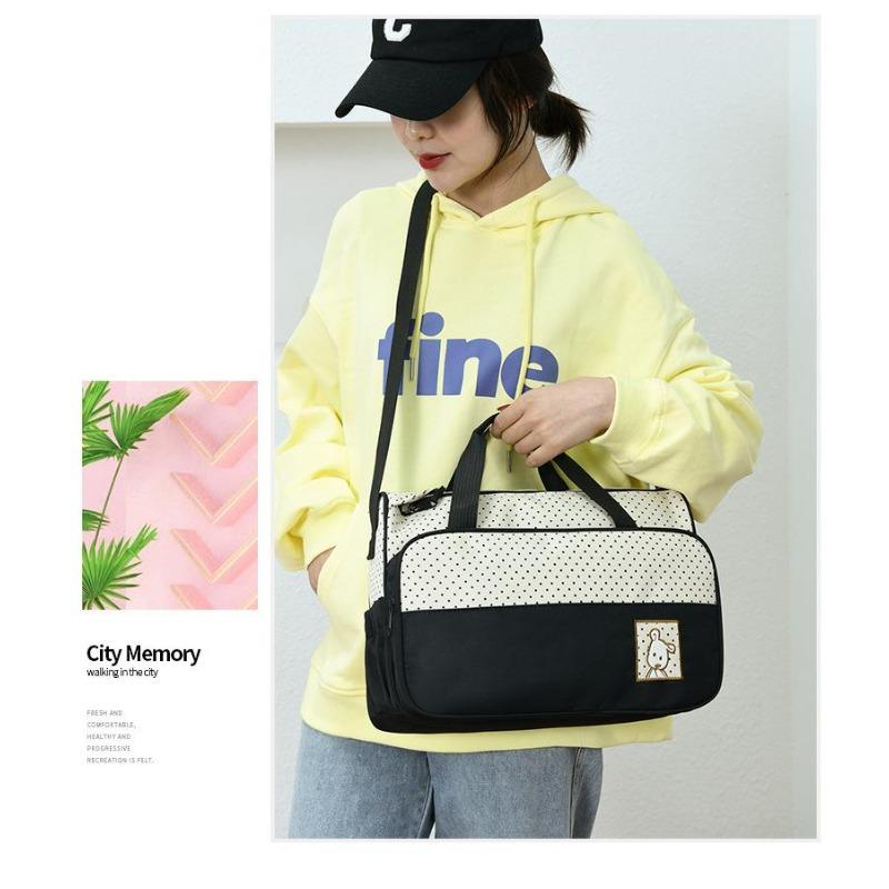 Parent Child Travel Mommy Bag Casual Fashion Crossbody Bag Household Multifunctional Large Capacity Handbag Waterproof Shoulder Bag