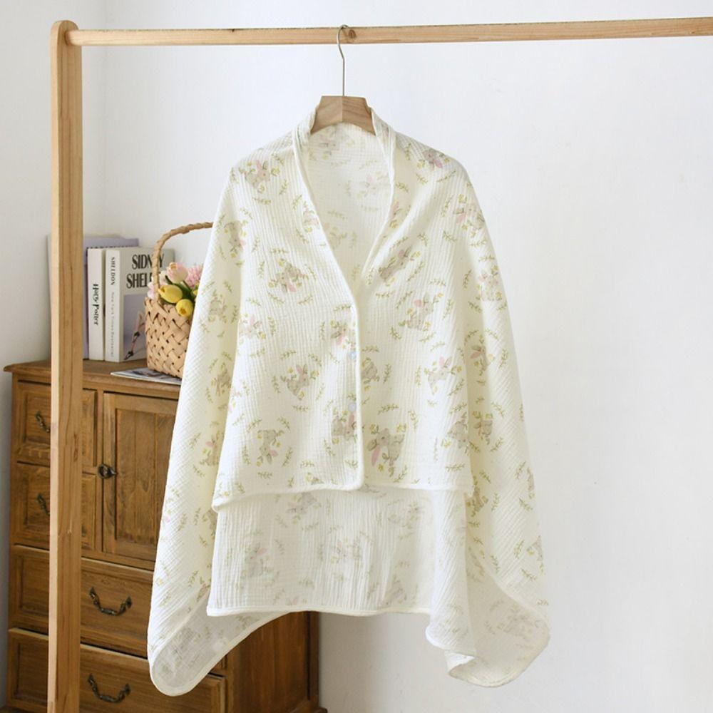 Breathable Breastfeeding Cover Floral Printed Outdoor Nursing Towel Pregnant