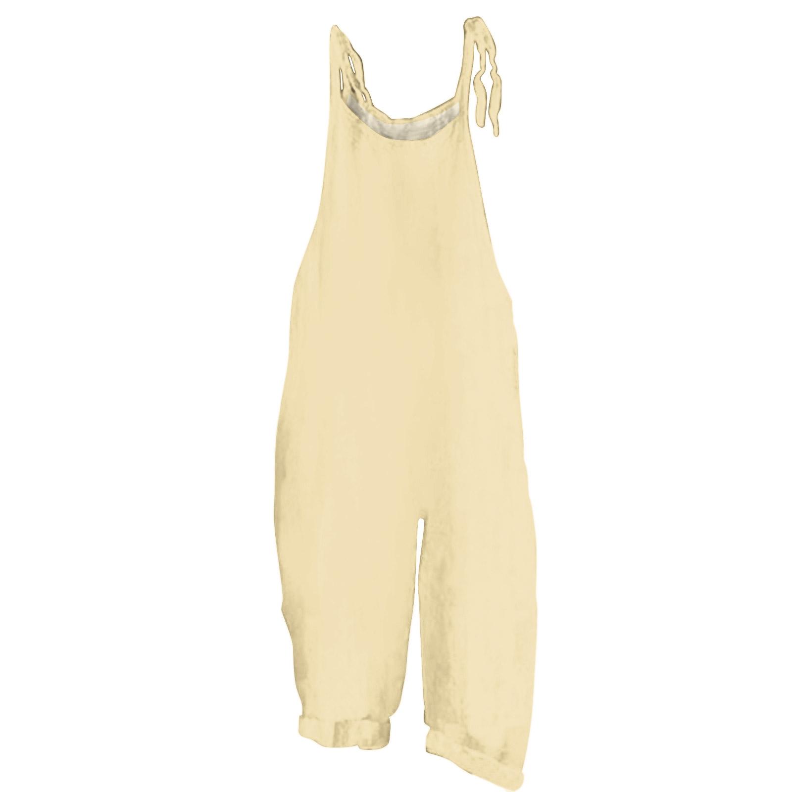 

Children s fashionable casual -color one-piece pants 160 жовтий