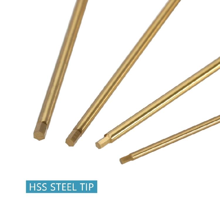 4-teiliges Sechskantschraubendreher-Set Beschichtete Spitze 1,5/2/2,5/3,0 mm Sechskantschlüssel Allen-Schlüssel Verbessert die Kontrolle Modellbauwerkzeug