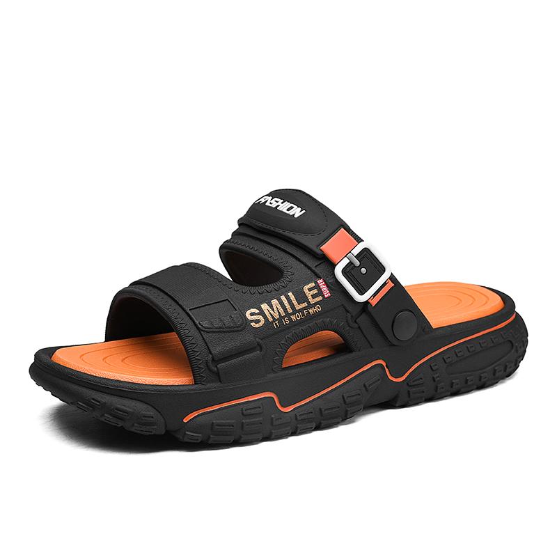 Fashion Mens Sandals Lightweight Breath Slippers Clogs Garden Shoes Outdoor Beach Casual Shoes Non Slip Walking Sport Flip Flops