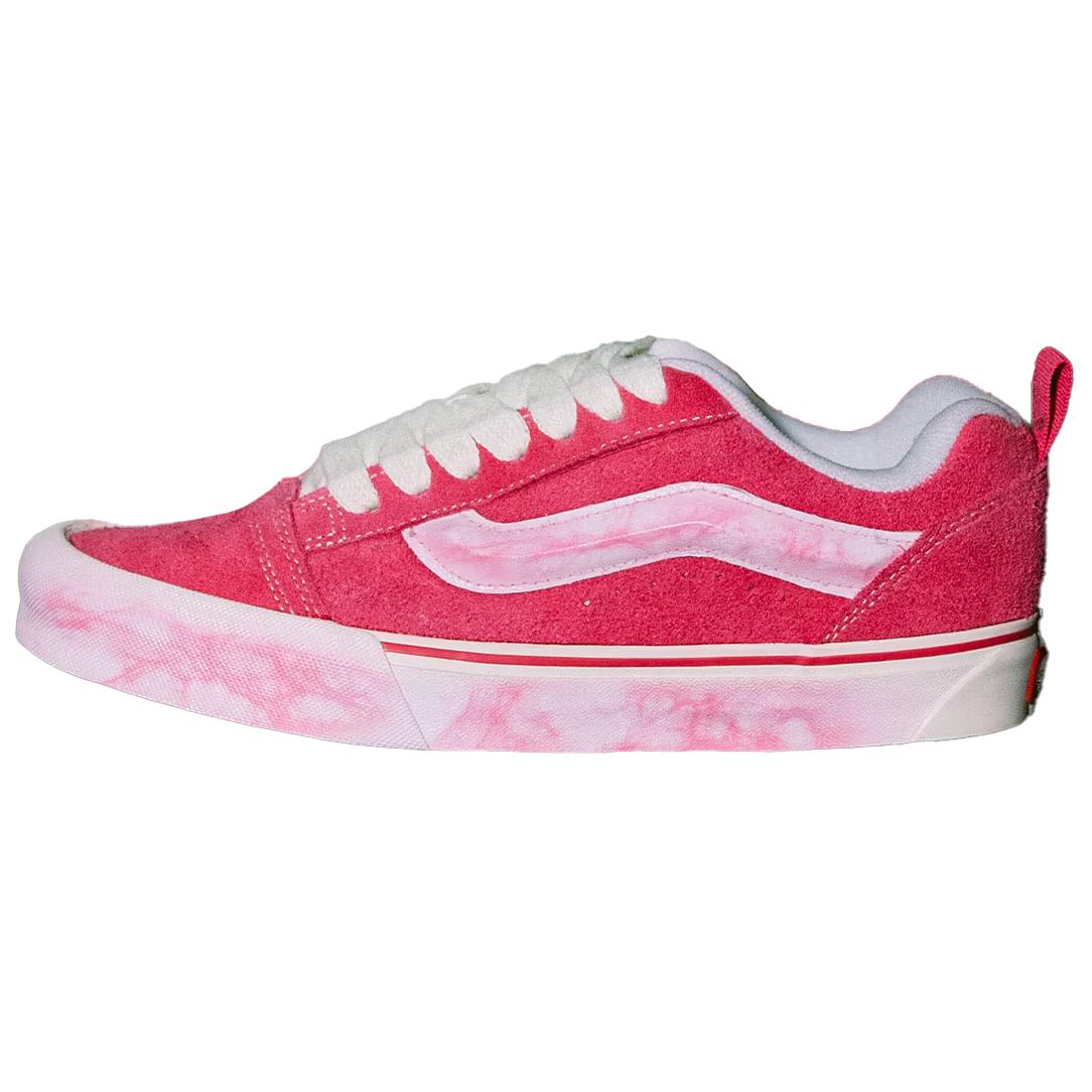 

Vans Knu Skool COSTS розовые мраморные кроссовки унисекс белые VN0009QCBJ11 36.5
