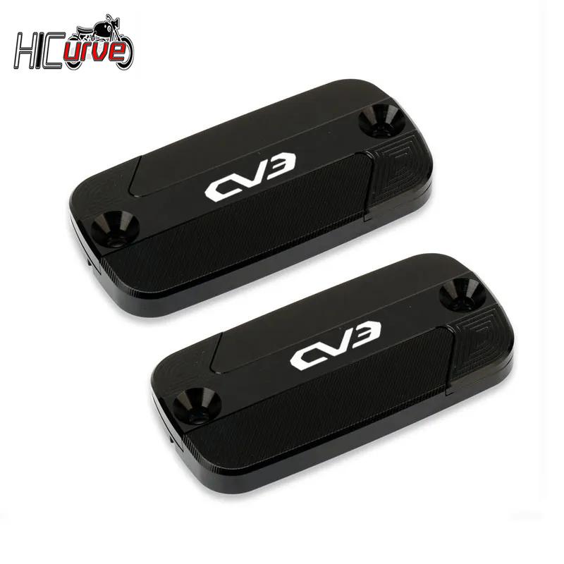 Motorcycle CNC Front Brake Reservoir Fluid Tank Oil Cup Cover For KYMCO CV3 CV 3 2019- 2023 2022 2021 2020 2019