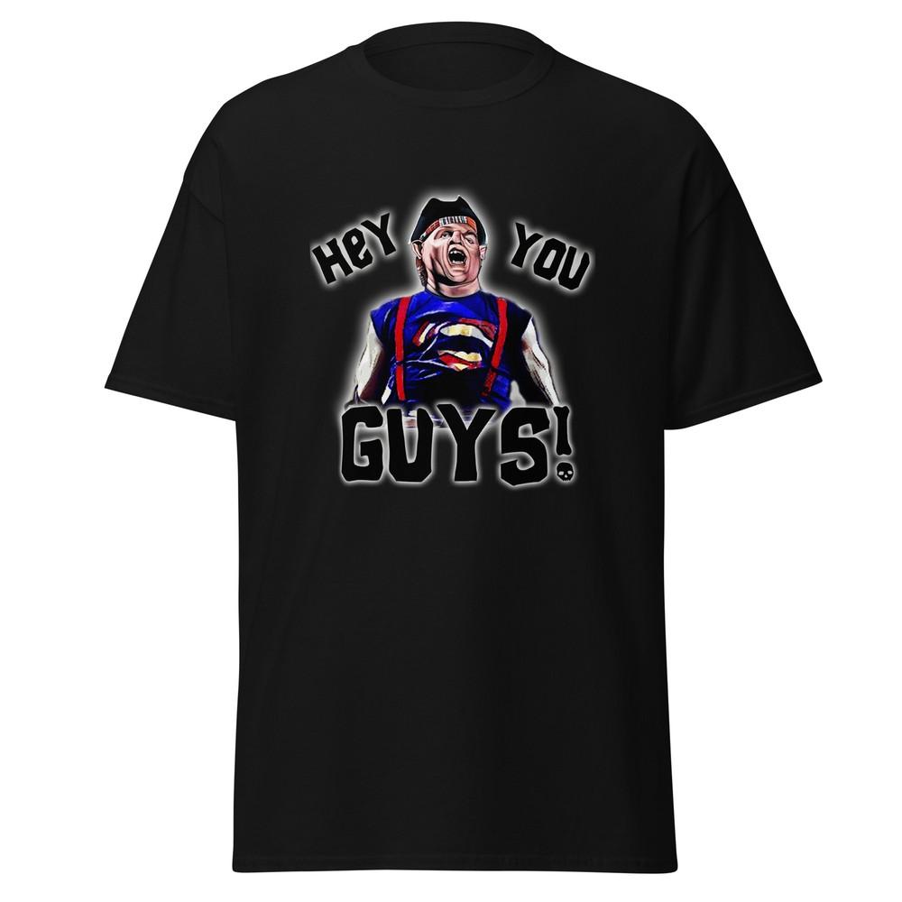

Sloth tshirt Goonies hey you guys 80s classic tee S