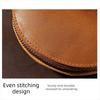 Crazy Horse Leather Key Case with Carabiner Genuine Leather Key Holder Key Storage Bag  Travel