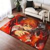 Retro Anime The Promised Neverland Fußmatte Gemütliche Flanell Weiche Dicke Rutschfeste Matte Für Wohnzimmer Schlafzimmer Küche Dekor Teppiche