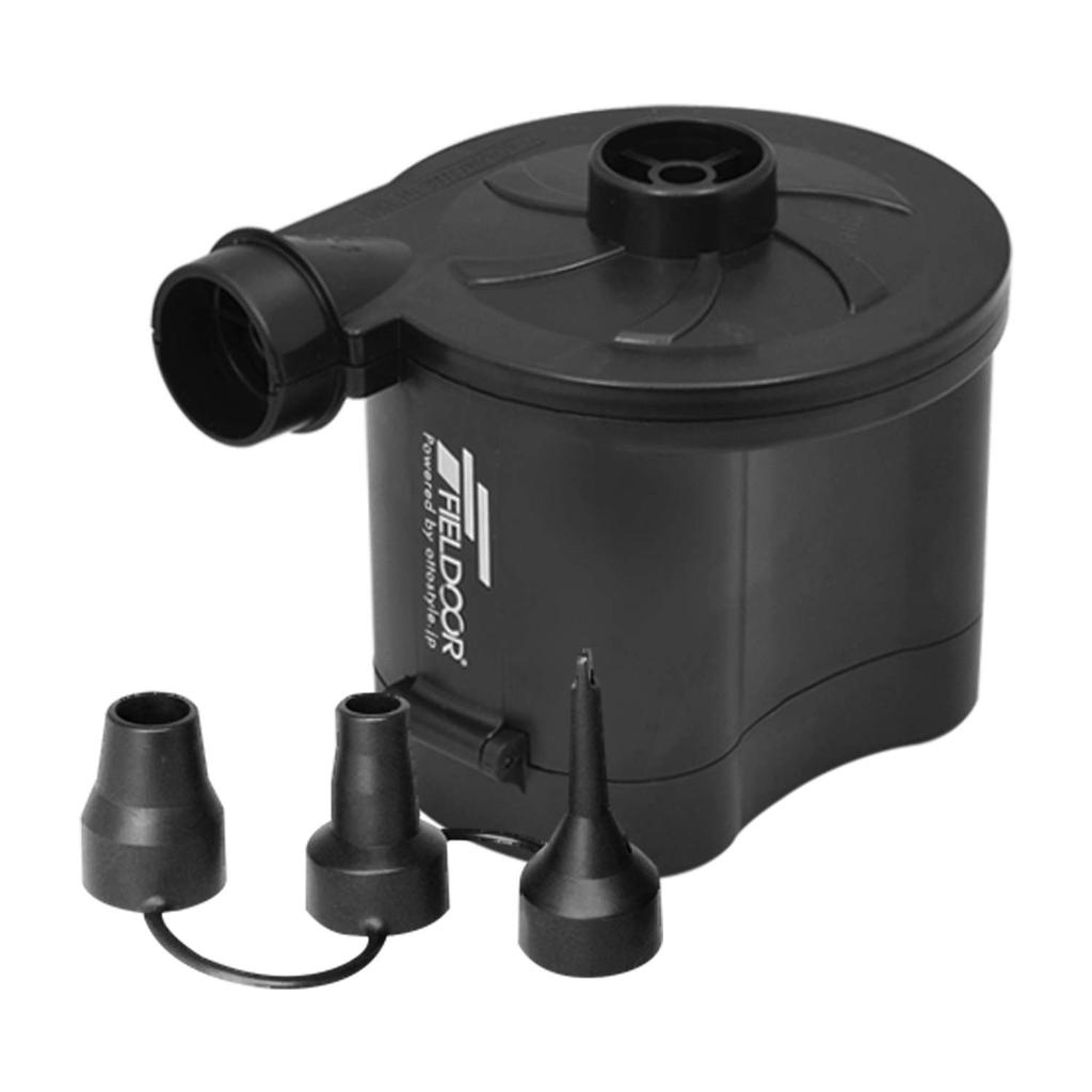 electric air pump both inflation and Battery-powered (for deflation)