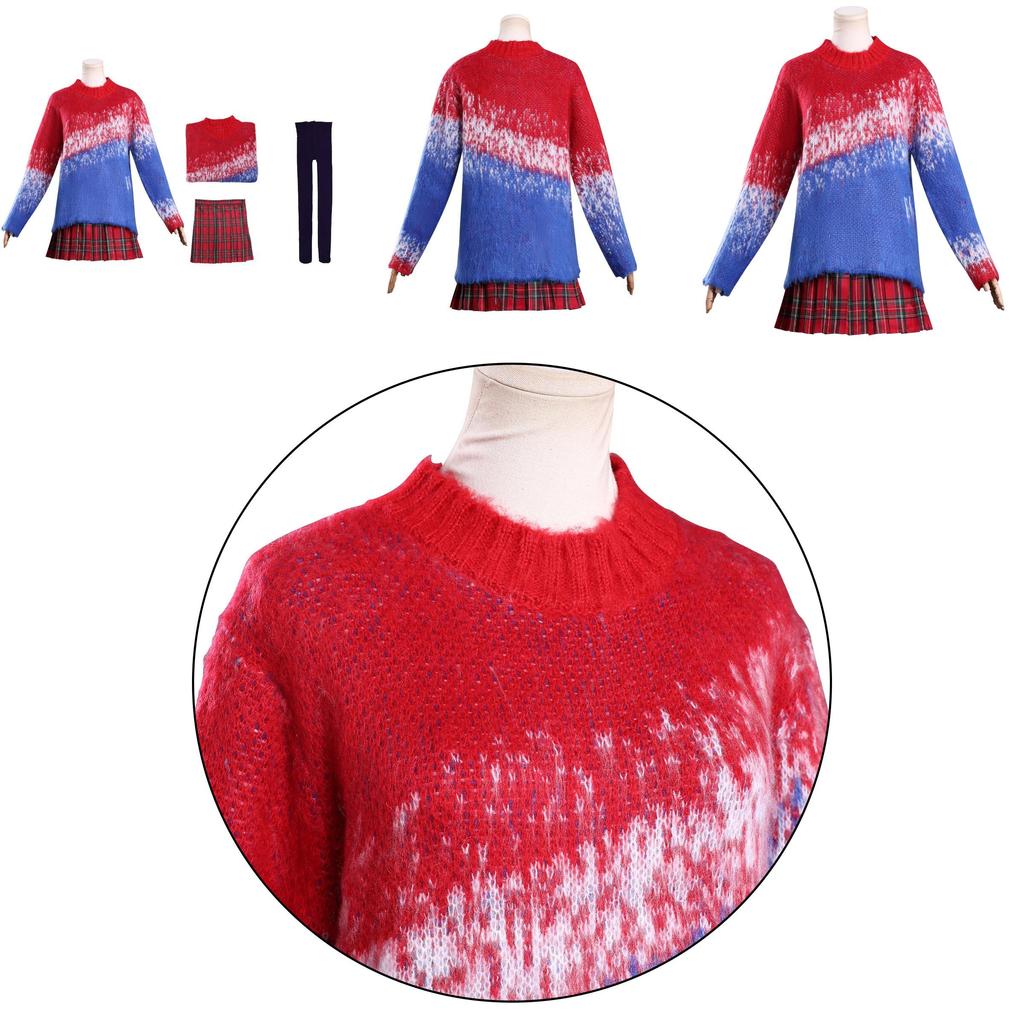 Addams Family 2 Character Cosplay Dress With Polyester Fabric For Game And Anime Role Play