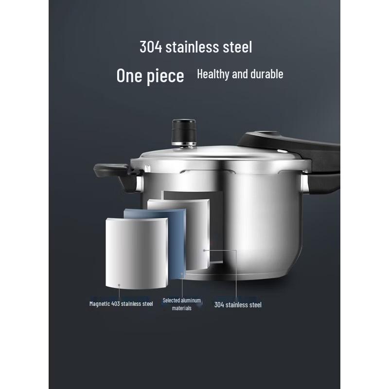 SUPOR YW22S1 22cm 304 Stainless Steel Pressure Cooker