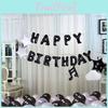Deluxe Happy Birthday Aluminum Foil Balloon Arrangement For Stunning Party Backdrops