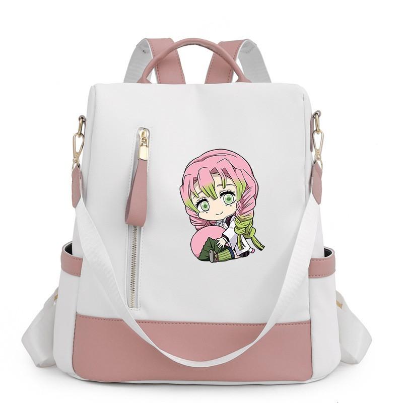 Stilvoller Oxford-Nylon-Rucksack für Damen Streetwear Reise Schultasche Mit Wasserdichten Diebstahlschutz-Merkmalen
