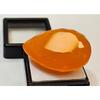 Orange Opal Pear Cut 68-69 Ct Beautiful Certified Loose Gemstone