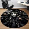 1pc Call of Duty Carpet, Round Non-Slip Durable Large Size Office Carpet, Suitable for Office, Beautiful Decoration