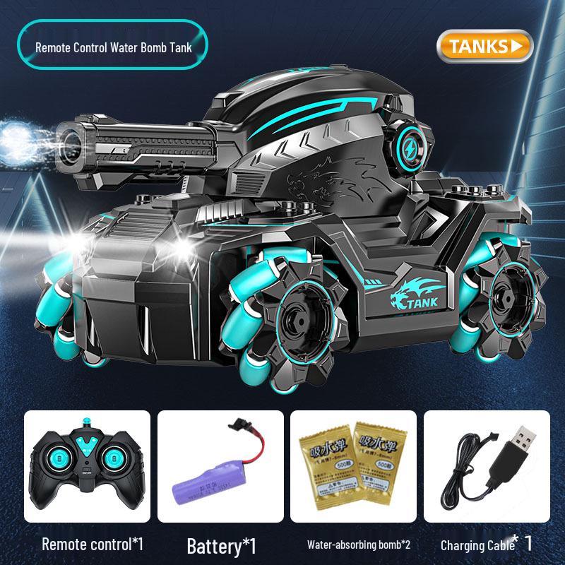 Cross-Border Gesture-Control Remote Water Bomb Tank 360° Rotating Off-Road Toy Car