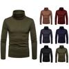 Cotton Thermal Mens Turtle Neck Skivvy Turtleneck Sweaters Stretch Tops Shirt