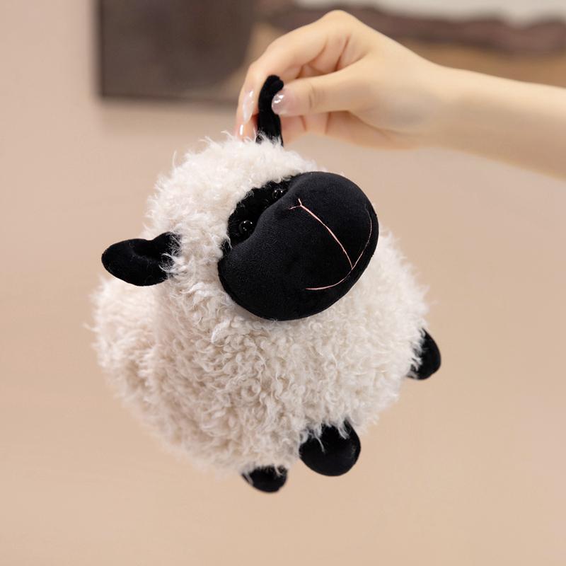 Lovely Pet Little Sheep Plush Toys Soft Fluffy Cartoon Cloud Feelings Baby Sheep Doll Gentle Children Companion Animal Doll