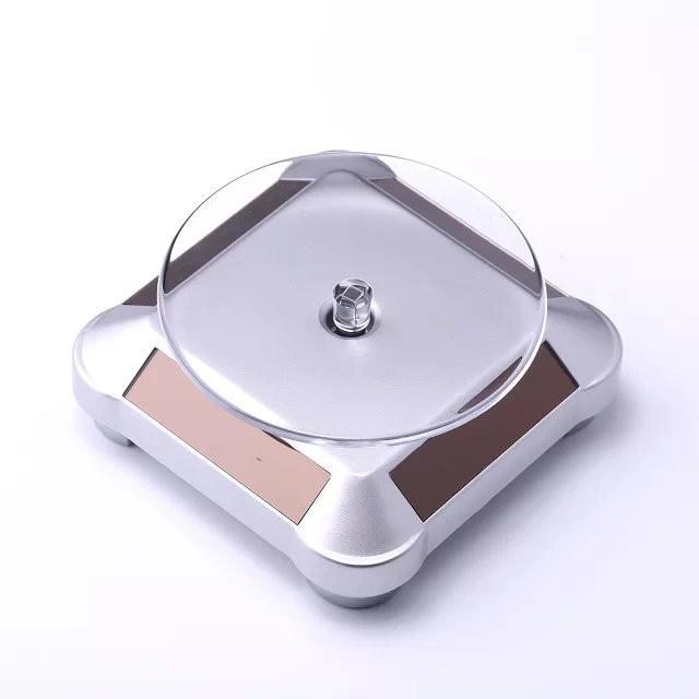 038 Dual-Use Solar Display Stand for Jewelry, Gems, and Glasses
