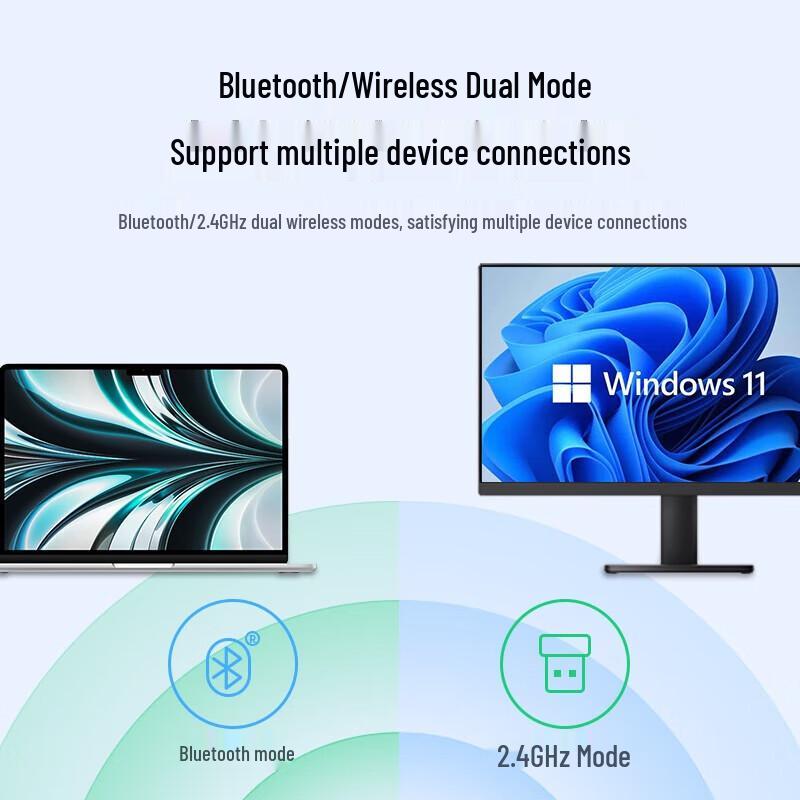 UGREEN MU001 Kabellose Bluetooth Dual-Mode Leise Maus