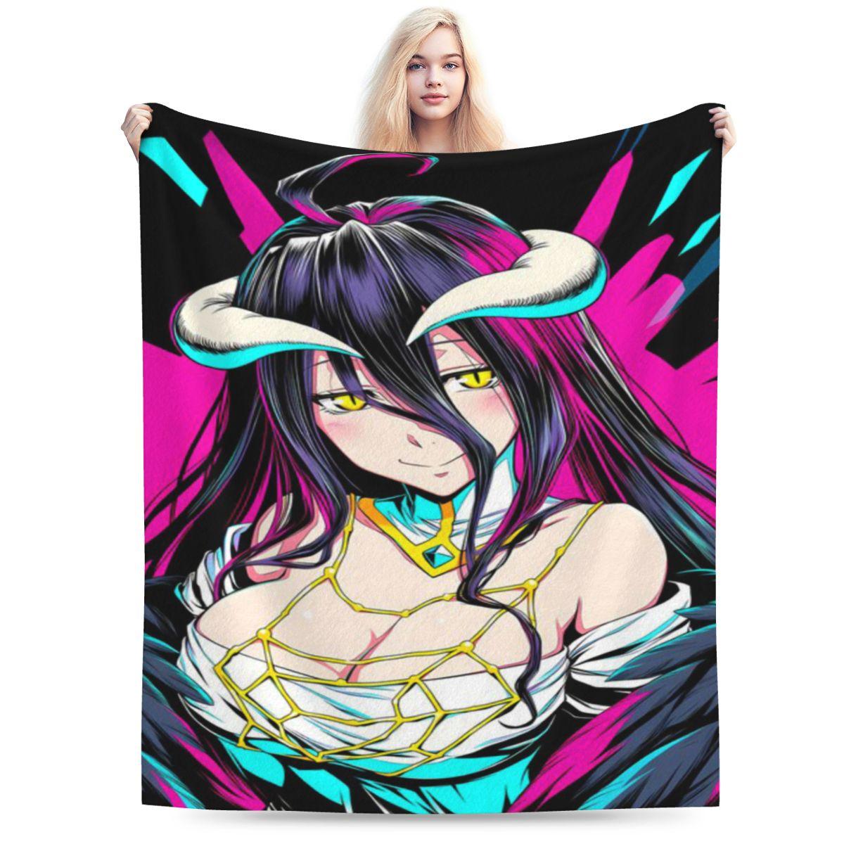 Albedo  Overlord 18 Custom Warm Gift An UltraSoft Micro Fleece Blanket 75x100cm