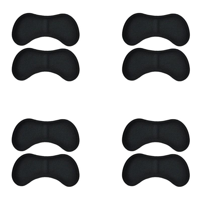 8 Peças Palmilhas para Calcanhar Patch Alívio da Dor Anti-desgaste Almofadas Protetoras Cuidado com os Pés Protetor de Calcanhar Adesivo Traseiro Inserção para Sapatos Palmilha