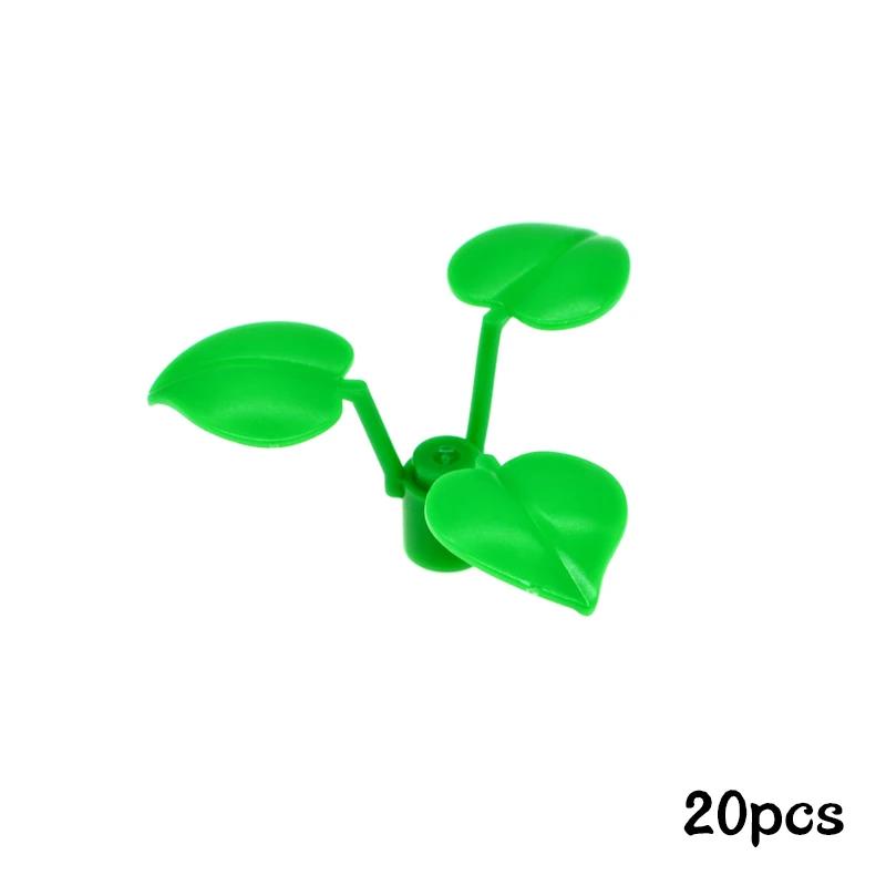 Non-Toxic Moc Building Blocks Plant Bush Tree Flower Grass Diy Buildingparts Creative Bricks 2417 2423 4727 6255 30176 33291 32607 Toys