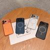 Elegante magnetische iPhone 17 Pro Max Hülle aus Kohlefaser: Matte Vollabdeckungsschutz