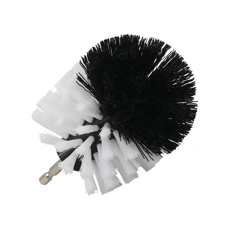 2/3.5/4/5'' Brush Attachment Set Power Scrubber Brush Car Polisher Bathroom Cleaning Kit with Extender Kitchen Cleaning Tools
