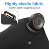 Für JBL PartyBox 520 Staubschutz Schutzhülle Lautsprecher Weiche Abdeckung Schale Netzgewebe Dehnbar Lautsprecher Staubschutzhülle mit Gummiband