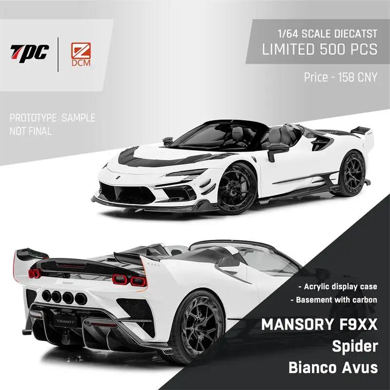 ABBM1 DCM x TPC 1:64 SF90 F9XX Mansory Stradale / Spider limited 500 Diecast Model Car