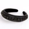 Water Drill Baroque Headband With Crystal Chain For Womens Fashion Accessories
