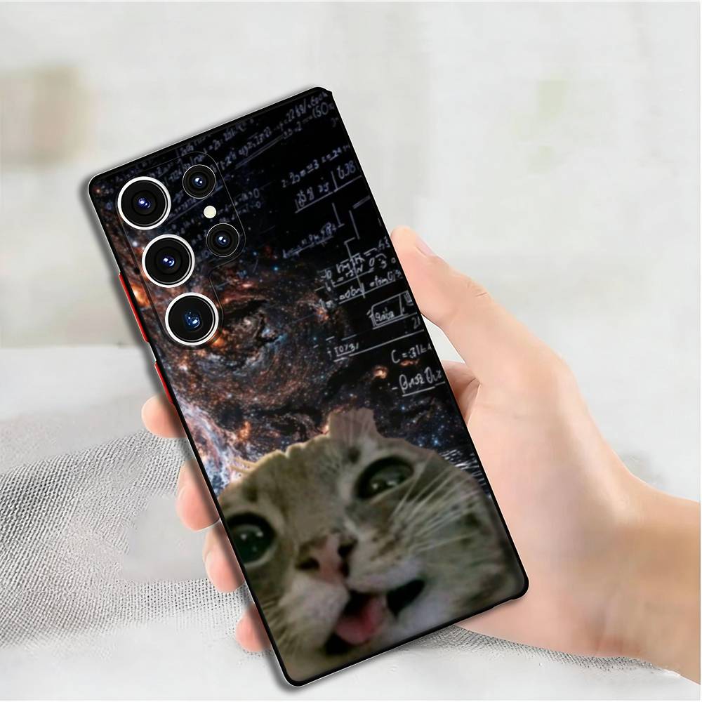 

Humorous Animals Silicone Case For Samsung S25,24,23,22,21,20 Plus Ultra 5G Lite Shockproof Cover Samsung S21plus