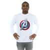 Marvel Mens Avengers 3D Logo Sweatshirt