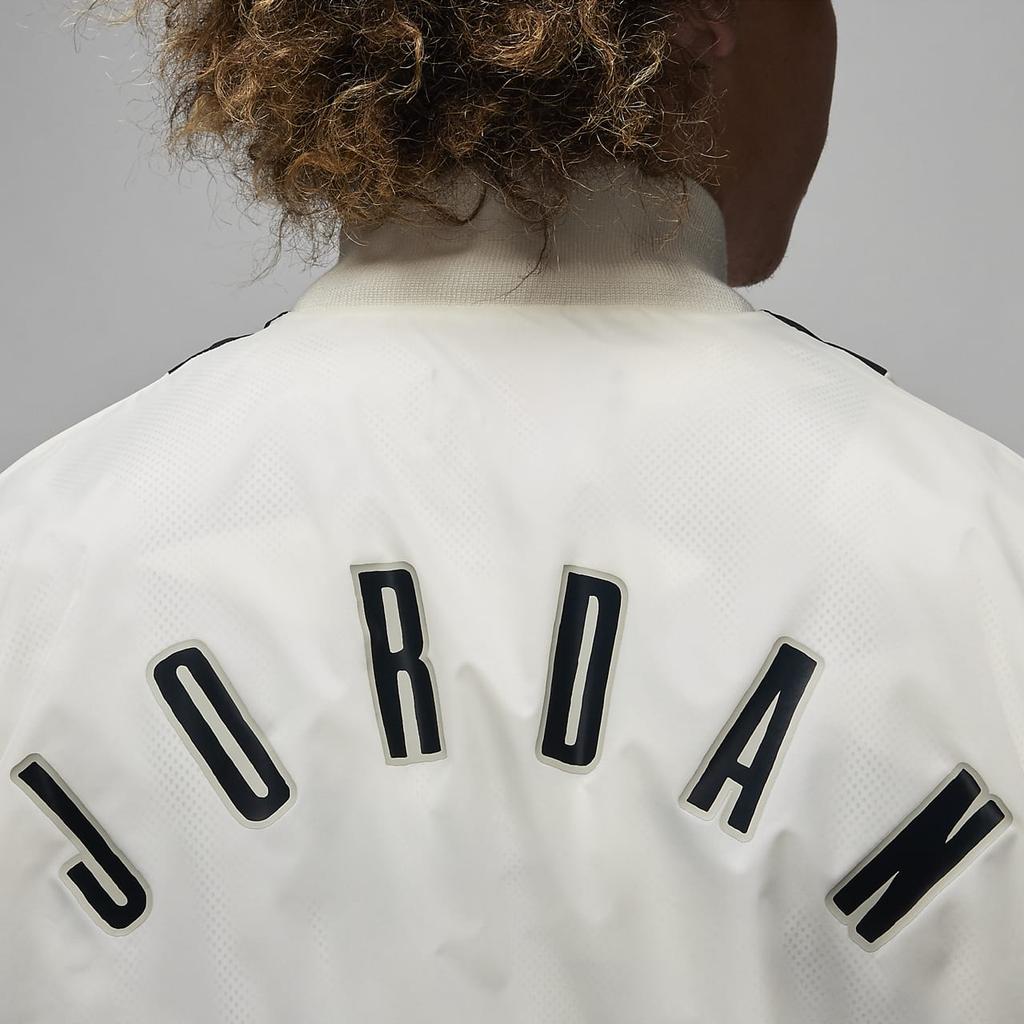 Jordan Flight MVP Color-Block Logo Print Casual Jacket Men Outerwear Sail-White FB7033-133