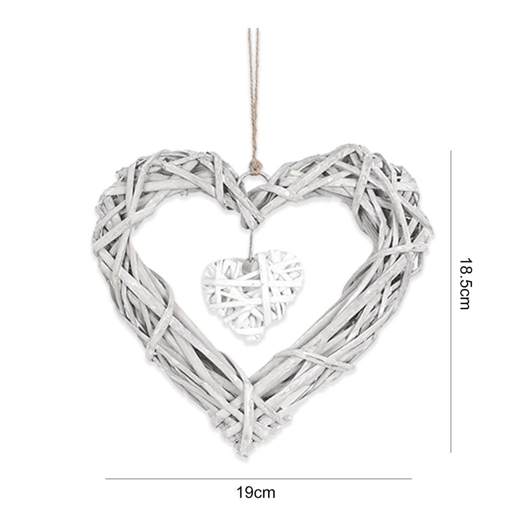 Convenient Heart Ornament Lightweight Window Hanging Pendant Creative Ornamental Decorative Heart Shape Chic Pendant