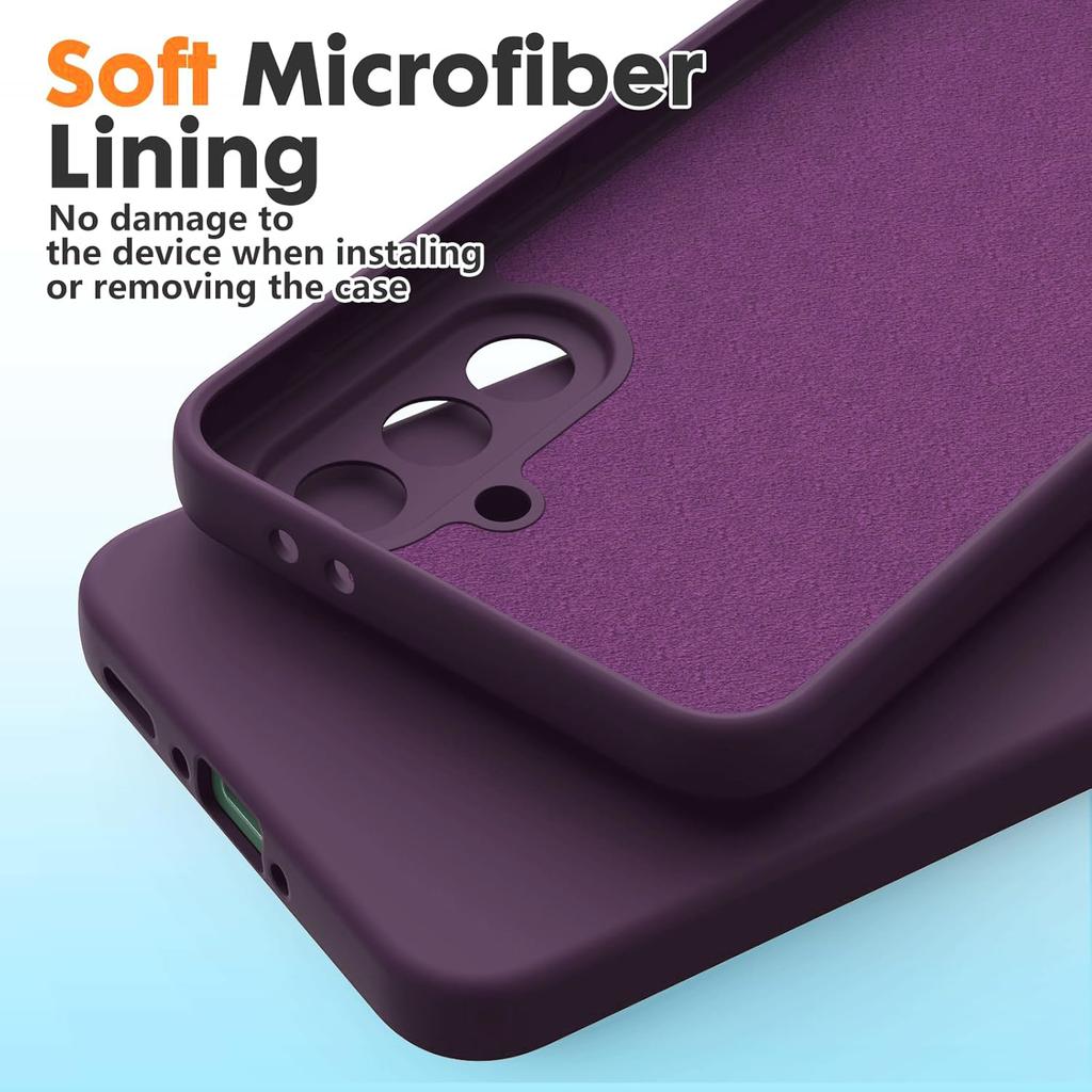 For Samsung Galaxy A17 A37 A57 A56 A36 A55 A54 A53 A52 A34 A33 A35 A15 S20 S21 S22 S23 S24 S25 FE S26 Plus Ultra Liquid Silicone Case Cover Silicon